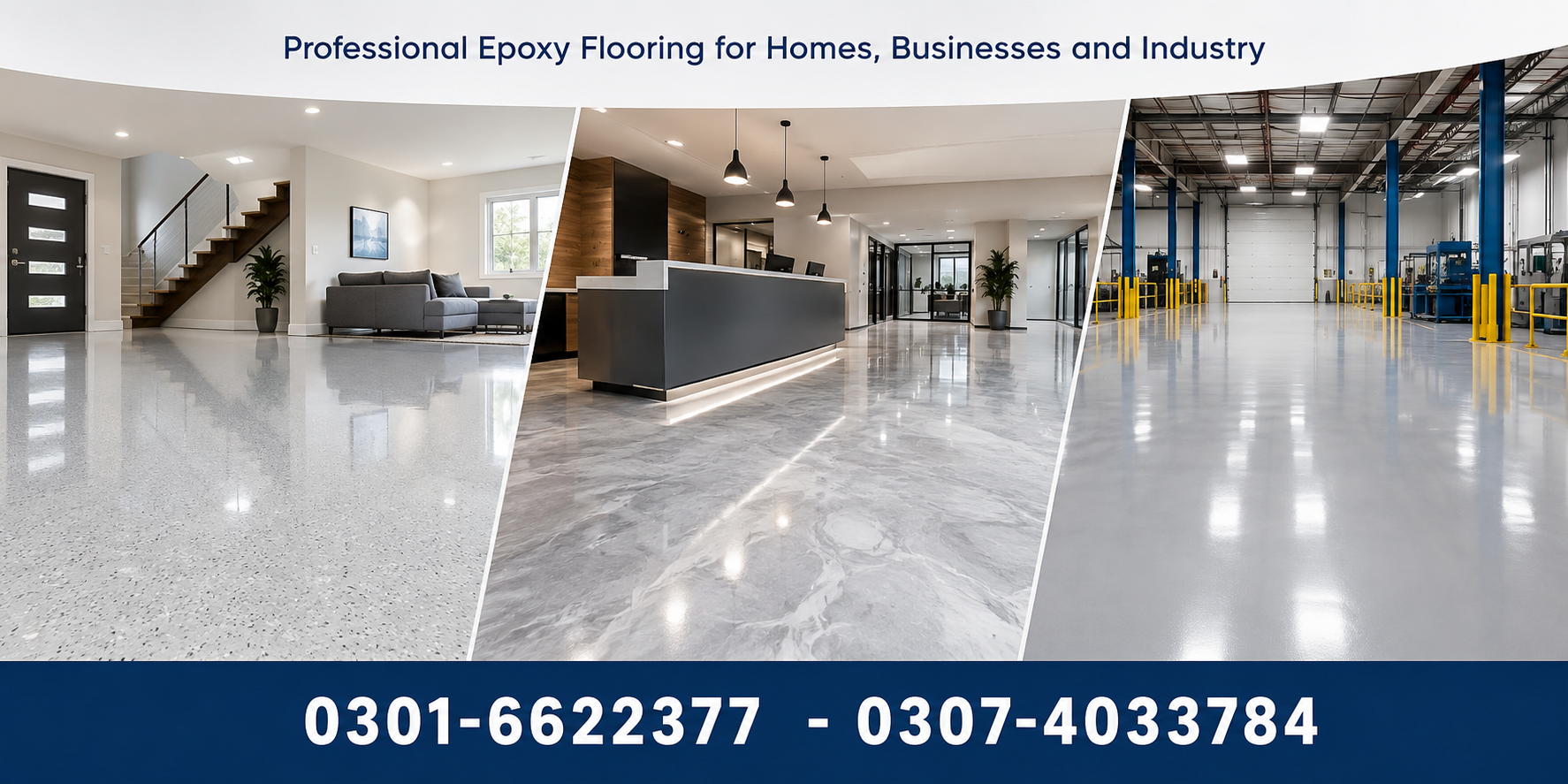 Professional Epoxy Flooring for Homes, Businesses and Industry