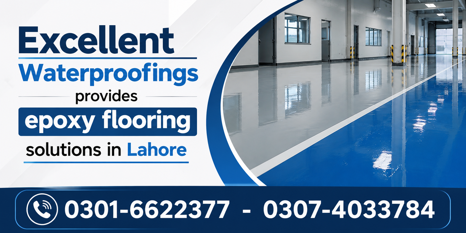 Excellent Waterproofings provides epoxy flooring solutions in Lahore