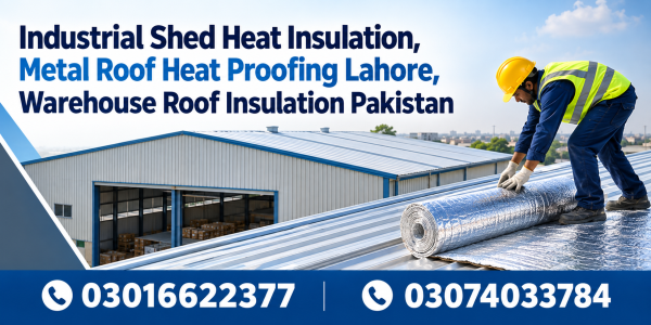 Factory Shed Insulation Lahore Industrial Shed Heat Insulation Metal Roof Heat Proofing Lahore Warehouse Roof Insulation Pakistan