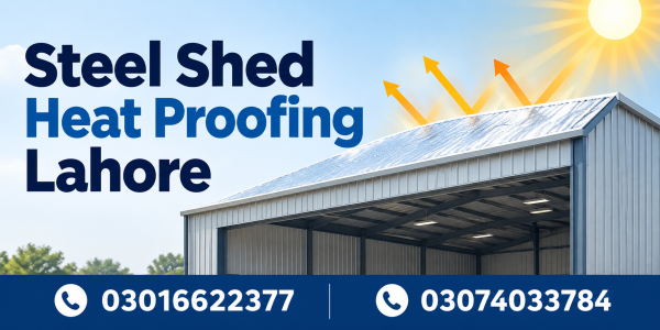 Steel Shed Heat Proofing Lahore